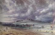 John Constable Old Sarum oil painting artist